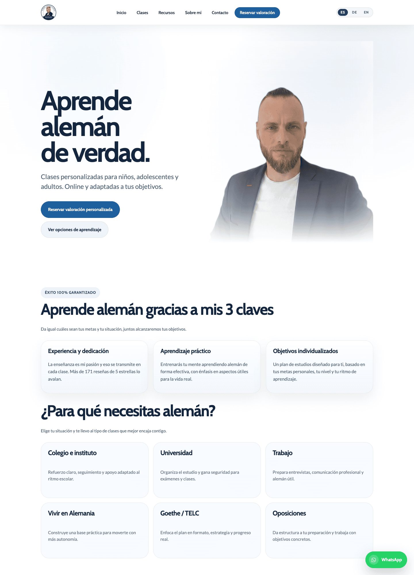 Alemán para nuevos alumnos en Fuengirola